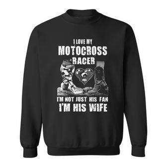 Motocross Wife Sweatshirt - Seseable
