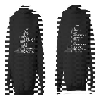 Mr Vice President Im Speaking Kamala Harris Portrait Graphic Design Printed Casual Daily Basic Sweatshirt - Thegiftio