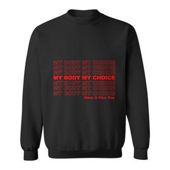 My Body My Choice 1973 Pro Roe Sweatshirt - Monsterry CA