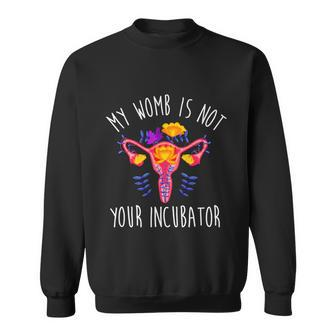 My Womb Is Not Your Incubator Feminist Reproductive Rights Great Gift Sweatshirt - Monsterry AU