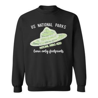 National Parks Ranger Hat T Lists All 59 National Park Sweatshirt - Thegiftio UK