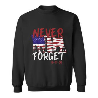 Never Forget 91101 Patriot Day America Graphic Design Printed Casual Daily Basic Sweatshirt - Thegiftio UK