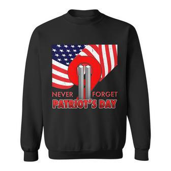 Never Forget Patriot Day 911 Graphic Design Printed Casual Daily Basic Sweatshirt - Thegiftio UK