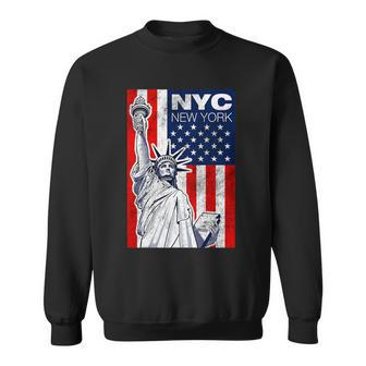 New York City Statue Of Liberty Shirts Cool New York City Sweatshirt - Thegiftio UK