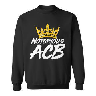 Notorious Acb Crown Amy Coney Barrett Sweatshirt - Monsterry