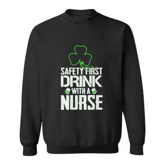 Nurse Beer Lovers Funny St Patricks Day Sweatshirt - Monsterry