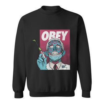Obey Zombie Fauci Fauci Ouchie Political Tee Shirt Tshirt Sweatshirt - Monsterry CA