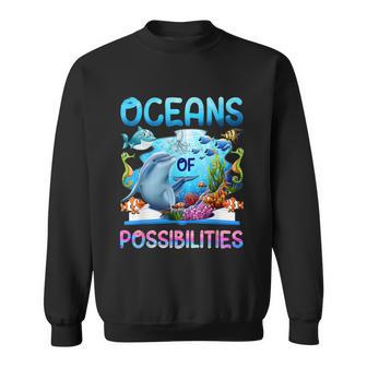 Oceans Of Possibilities Summer Reading 2022 Librarian Sweatshirt - Monsterry