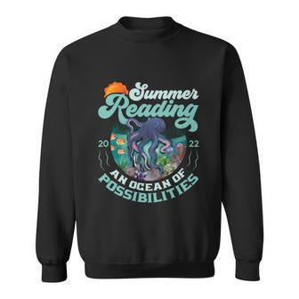 Oceans Of Possibilities Summer Reading 2022 Librarian Tshirt Sweatshirt - Monsterry