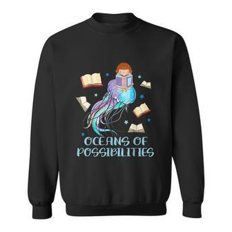 Oceans Of Possibilities Summer Reading 2022 Librarian Tshirt Sweatshirt - Monsterry