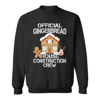 Official Gingerbread House Construction Crew Sweatshirt - Thegiftio UK