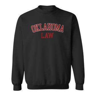 Oklahoma Law Oklahoma Bar Graduate Gift Lawyer College Premium Men Women Sweatshirt Graphic Print Unisex - Thegiftio UK