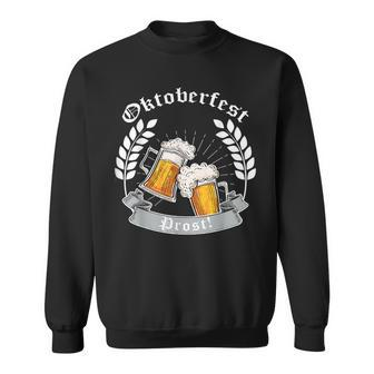 Oktoberfest Prost German Drinking Beer Germany Festival Men Women Sweatshirt Graphic Print Unisex - Thegiftio UK
