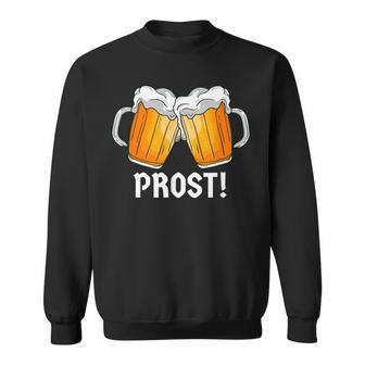 Oktoberfest Prost Vintage German Festival Beer Cheers Men Women Sweatshirt Graphic Print Unisex - Thegiftio UK