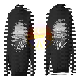 On A Dark Desert Highway Cool Wind In My Hair Sweatshirt - Thegiftio