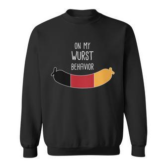 On My Worst Behavior Oktoberfest Sweatshirt - Thegiftio UK