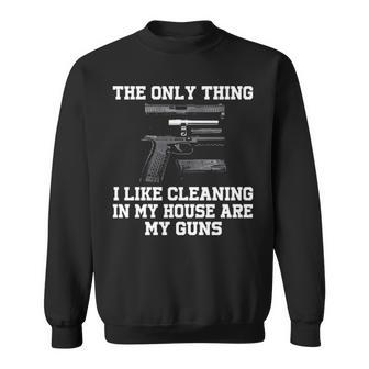 Only Like Cleaning Sweatshirt - Seseable