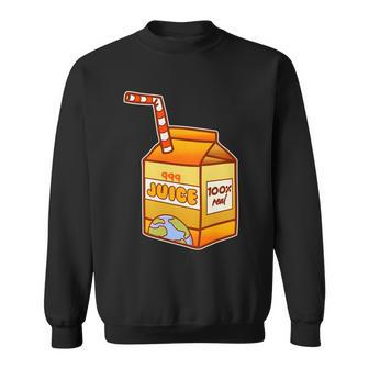 Orange Juice 999 Carton 100 Real Juice Tshirt Sweatshirt - Monsterry