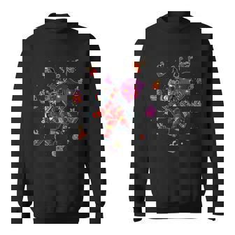 Outer Space Santa Christmas Astronaut Sweatshirt - Monsterry