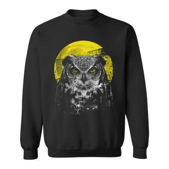 Owl Moon Light Tshirt Sweatshirt - Monsterry UK