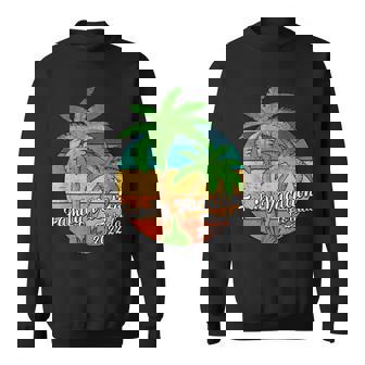 Palm Tree Vintage Sunset Family Vacation 2022 Florida Beach Sweatshirt - Thegiftio