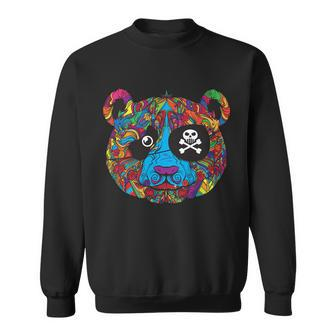 Panda Pirate Abstract Sweatshirt - Monsterry