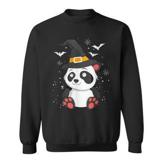 Panda Witch Halloween Bear China Animal Outfit Costume Kids Sweatshirt - Seseable