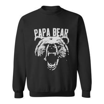 Papa Bear Best Dad Shirt Fathers Day Father Pop Gift Men Sweatshirt - Monsterry CA