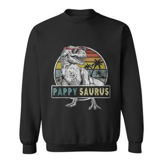 Pappysaurus Fathers Day Gift T Rex Pappy Saurus Men Dad Sweatshirt - Monsterry DE