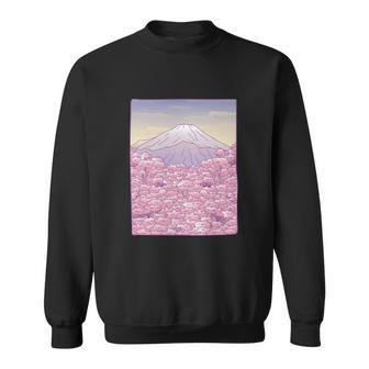 Pastel Mount Fuji Sweatshirt - Monsterry AU