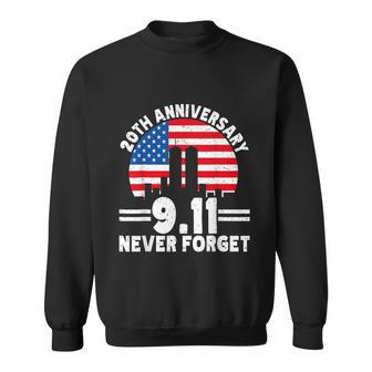 Patriot Day We Will Never Forget Graphic Design Printed Casual Daily Basic Sweatshirt - Thegiftio UK