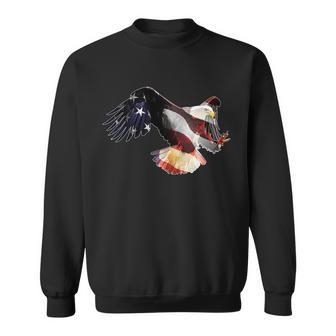 Patriotic American Bold Eagle Sweatshirt - Monsterry