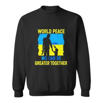 Peace In Ukraine Dove Stand With Ukraine Ukrainians Tshirt Sweatshirt - Monsterry DE
