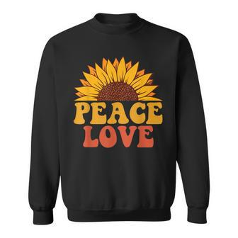 Peace Sign Love 60S 70S Tie Dye Hippie Halloween Costume V8 Sweatshirt - Seseable