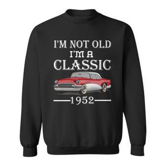 Personalize Birthday Year Im Not Old Im A Classic Car Graphic Design Printed Casual Daily Basic Sweatshirt - Thegiftio UK