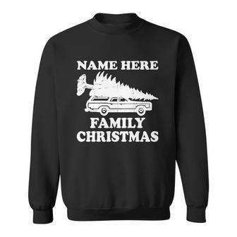 Personalize Family Christmas Custom Sweatshirt - Thegiftio UK