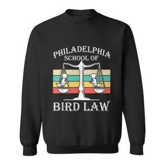 Philadelphia School Of Bird Law Vintage Bird Lover Graphic Design Printed Casual Daily Basic Sweatshirt - Thegiftio UK