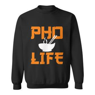 Pho Life Funny Vietnamese Pho Noodle Soup Lover Graphic Design Printed Casual Daily Basic Sweatshirt - Thegiftio UK