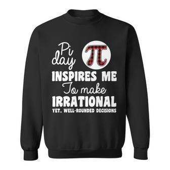 Pi Inspires Me Funny Pi Day 314 Tshirt Sweatshirt - Monsterry