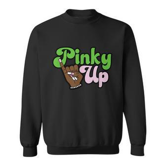 Pinky Up Aka Inspired Greek Sorority Tshirt Sweatshirt - Monsterry CA