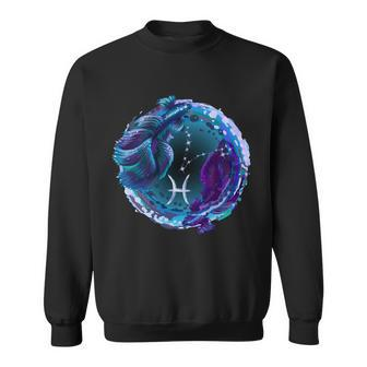 Pisces Zodiac Sign V2 Sweatshirt - Monsterry UK