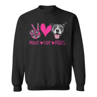 Pit Bull Lives Matter Pittie Puppy Dog Mom Ladies Pitbull Sweatshirt - Thegiftio UK