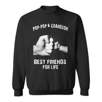 Pop-Pop & Grandson - Best Friends Sweatshirt - Seseable