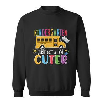 Pre Kindergarten Just Got A Lot Cuter Graphic Plus Size Shirt For Kids Teacher Sweatshirt - Monsterry