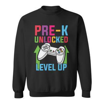 Prek Unlocked Level Up Game Back To School Sweatshirt - Monsterry