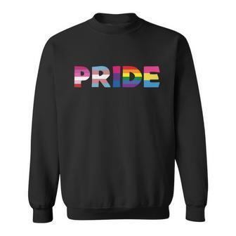 Pride Lgbt Gay Pride Lesbian Bisexual Ally Quote V3 Sweatshirt - Monsterry DE