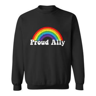 Pride Month Proud Ally Pride Gay Lgbt Day Month Graphic Design Printed Casual Daily Basic Sweatshirt - Thegiftio UK