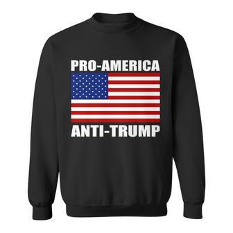 Pro America Anti Trump Sweatshirt - Monsterry AU