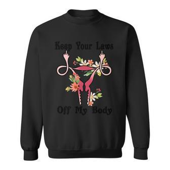 Pro Roe 1973 Uterus Womens Rights Pro Choice Sweatshirt - Monsterry