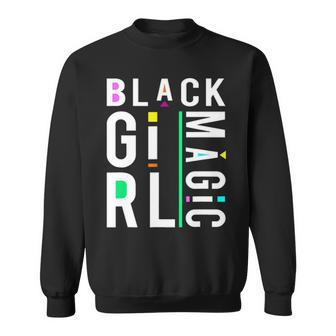 Proud African American Proud Black Girl Magic Graphic Design Printed Casual Daily Basic Sweatshirt - Thegiftio UK